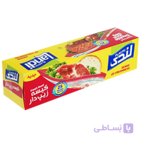 کیسه پلاستیکی فریزر زیپ دار ۲۵*۲۰ لندی ۲۵ عددی- کارتن ۲۴ عددی