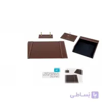 ست رومیزی چرمی 7 پارچه G407