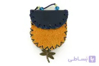 رومانتویی و جاحرزی چرم طبیعی زرد