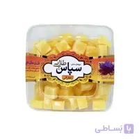 قند گیاهی زعفرانی سپاس 300 گرم