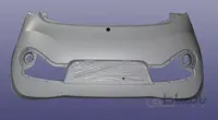 پوسته سپر عقب ( بدون سوراخ سنسور) ۱۱۰S