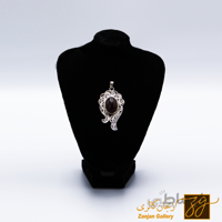 اویز گردنبند نقره کد 13