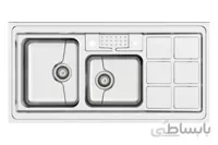 سینک ظرفشویی روکار کد P-9031 کن ا P-9031