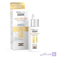 ضد آفتاب فیوژن واتر ایزدین مدل AGE REPAIR ا Foto Ultra ISDIN Age Repair Fusion Water SPF 50