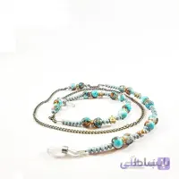 بند عینک فانتزی طرح فیروزه ای