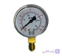گيژ مانومتر 16 بار قطر 63 ميل 230 psi