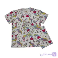 ست تیشرت و شلوار زنانه کد 04