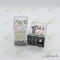 رله 220 ولت AC پایه ایزومی بردی 8 پایه 10 آمپر HLS-13F2-12
