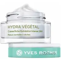 کرم مرطوب کننده غنی 24 ساعته ایو روشه مدل Hydra Vegetal حجم 50 میلی لیتر