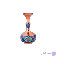 گلدان مس و پرداز مدل صراحی 30 سانتی متر