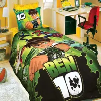 نیم ست ملحفه 90 رانفرس طرح بن تن Ben10