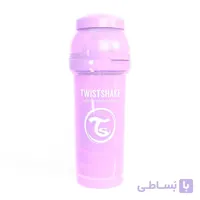 شیشه شیر 260 میل پاستل بنفش تویست شیک Twistshake