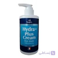 کرم آبرسان و مرطوب کننده سوپکس مدل LOW57 حجم 250 میلی لیتر ا Hydra Plus cream Soapex Model LOW57 For men 250ml