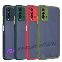قاب پشت مات دوررنگی محافظ لنزدار برای مدل شیائومی Xiaomi Redmi 9T