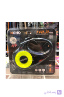 بند قلاده ۵ متری نواری اکسچو تایجی مدل نئون سایز متوسط تحمل ۲۵ کیلوگرم وزن | XCHO Retractable Dog Leash Medium 5 meter