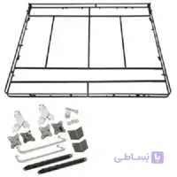 کلاف و یراق تخت تاشو 160 * 200  افقی