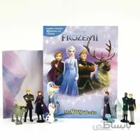 فیگور فروزن با کتاب انگلیسی busy book frozenکد 49250