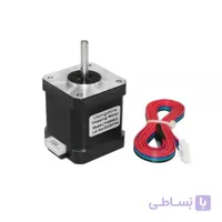 استپر موتور 48 میلیمتر 1.7 آمپر 5 کیلویی مناسب پرینتر سه بعدی / Stepper motor 17HS8401S 42x42x48mm