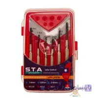 پیچ گوشتی ساعتی 6 عددی تایوانی اس تی ای STA