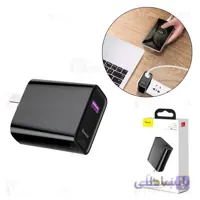 شارژر دیواری فست شارژ بیسوس Baseus Speed Huawei Super Charge Single U CAFS-01 توان 22.5 وات
