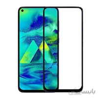 محافظ صفحه نمایش شیشه ای مشکی Samsung M40 - Full Cover (بدون پک)