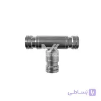 سه راهی مه پاش استیل فیتینگی مدل برتو ا T-type Connector