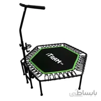ترامپولین دسته دار قطر 120 سانتی متر [کشی]
