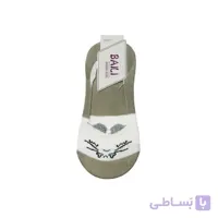 جوراب کالج زنانه مدل AF1322 B خاکی