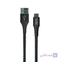 کابل تبدیل USB به microUSB تسکو مدل TCA 166N طول 1 متر