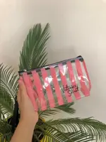کیف آرایش طرح شیشه ای شفاف