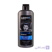 شامپو مو لروکس مدل ICEY MENTHOL حجم 300 میلی لیتر