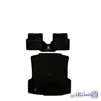 کفپوش سه بعدی خودرو لاستیک گیلان برلیانس H330 به همراه صندوق