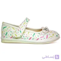 کفش دخترانه مدل ZIG ZAG PRINT سفید