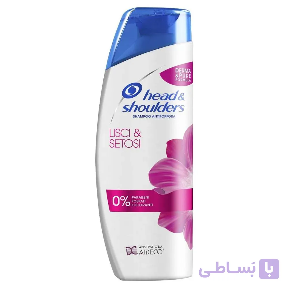 شامپو ضد شوره و ضد وز هد اند شولدرز مدل Smooth and Silky حجم 400 میل