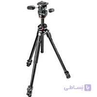 سه پایه دوربین عکاسی مانفروتو Manfrotto MK290DUA3 with 804 3-Way