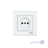 پریز ساده ایران الکتریک مدل برلیان ا iran electric brilliant model