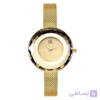 ساعت مچی عقربه ای زنانه اس کا مدل K0100L GOLD