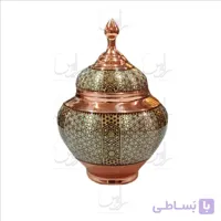 قندان سیبی 32 خاتم کاری