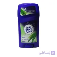استیک ضد تعریق زنانه لیدی اسپید مدل Aloe Protection وزن 45 گرم