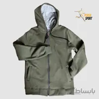 سویشرت کلاهدار سبز زیتونی پرسااسپرت Jungle Green