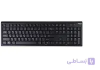 کیبورد و ماوس بی سیم هترون مدل HKCW130 با حروف فارسی ا Hatron HKCW130 Wireless Keyboard And Mouse