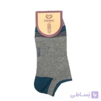 جوراب پنبه ای مردانه مدل مچی جلو چهارخانه 94000704