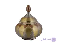 قندان مس و خاتم VIP بزرگ بزرگ آقاجانی