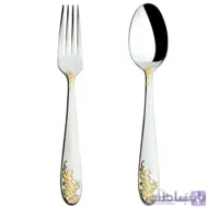 سرویس قاشق و چنگال 12 پارچه ناب استیل مدل امپریال