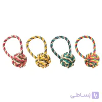 اسباب بازی سگ نیناپت مدل توپ دمبلی ا Ninapet Dog Toy Dumbbell Ball Model