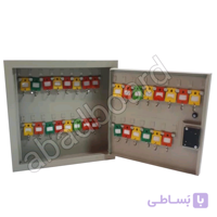 باکس جاکلیدی دیواری ۳۰ عددی فلزی