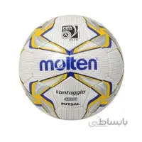 توپ فوتسال مولتن ونتجیو 4800 سایز 4 تنبل دوختی ا Molten Ventagio 4800 futsal ball, size 4, lazy, sewn