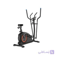 الپتیکال خانگی مگنتی برند مارشال فیتنس مدل MFCT187 ا اسکی فضایی خانگی دارای صندلی قابل تنظیم به صورت افقی و عمودی دارای نمایشگر LCD دارای 2 دسته متحرک و ثابت دارای پایه های قابل تنظیم برای سطوح شیبدار حداکثر تحمل وزن : 120 کیلوگرم دارای ۸ سطح مقاومت قابل تنظیم ساخت کشور چین