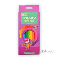 مداد رنگی 12 رنگ جعبه مقوایی پیکاسو PICASSO