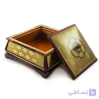 شکلات خوری خاتم کاری مدل چهارگوش
